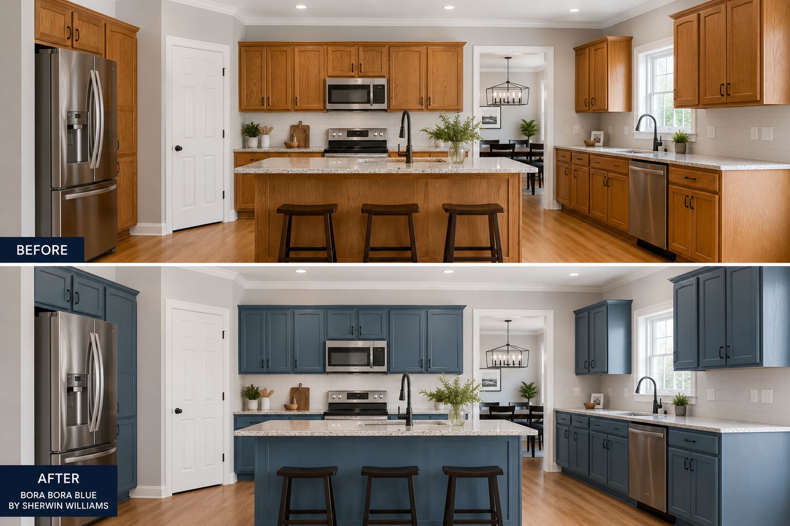 Cabinet Refinishing & Painting
